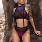 Stardust Halter Top and Suspender Bottoms